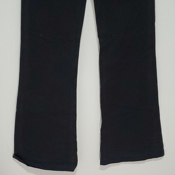 𝅺lululemon multicoloured waistband black flared leggings - Picture 3 of 8